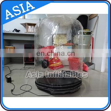 Outdoor Rain Protection / Clear Pvc Inflatable Head Rain Cover For Led Lights