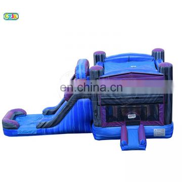 marble combo jumper inflatable bouncer jumping bouncy castle bounce house