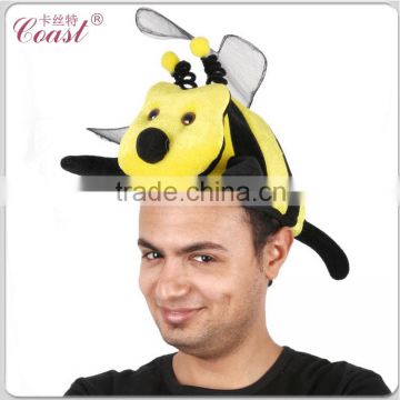 cheap kids funny yellow bee shaped party hats