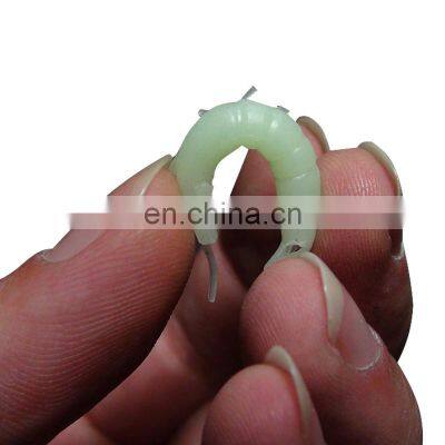 3cm prawn fishing lure soft plastic shrimp bait grass shrimp lures