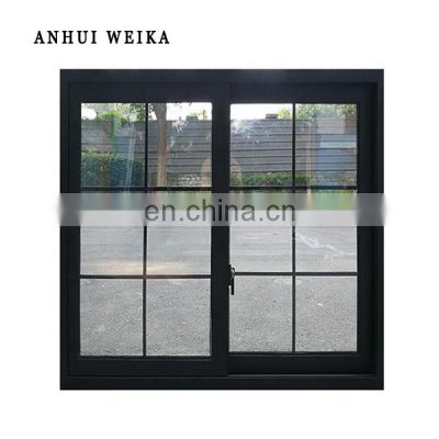 Factory Aluminium thermal break sliding windows aluminum sliding window with wire mesh wholesale