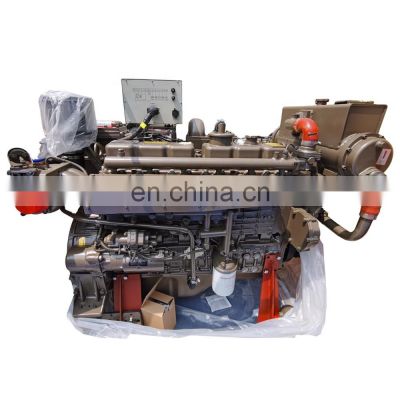 widely used (152-280hp) Yuchai YC6A series water cooled marine/boat diesel engine YC6A195C
