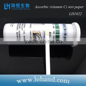 ascorbic acid indicator test paper