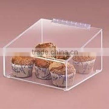 2012 elegant transparent acrylic cupcake box