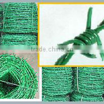 PVC Coated Barbed Wire fencing