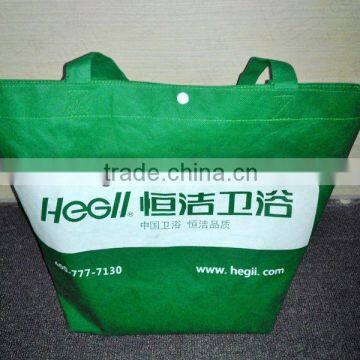 Non woven gusset shopping bag