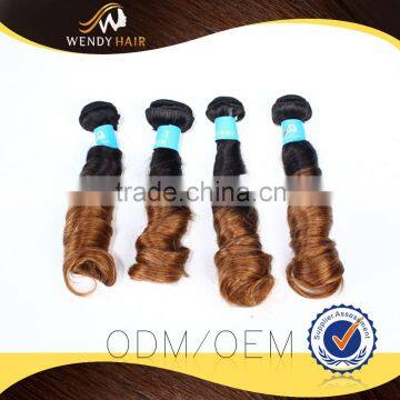 Hot China factory ROMANCE CURL 6a indian hair weave