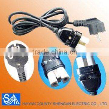 European type VDE standard power cords