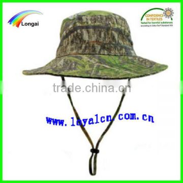 2014 fishing hat with wide brim & fishing camouflage hat