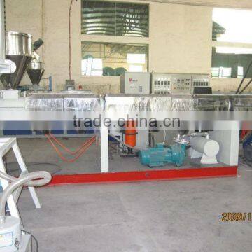 Hollow sheets extrusion line