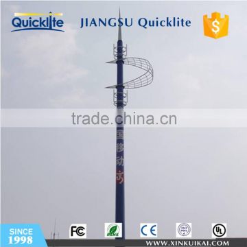 microwave antenna mast and communication tower