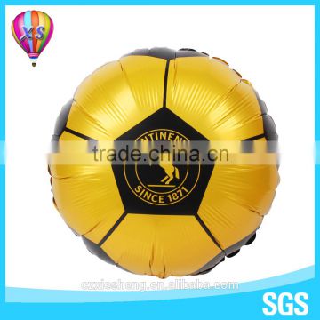 2016 round advertisement foil balloon with customer design logo for promotional gifts and advertisement