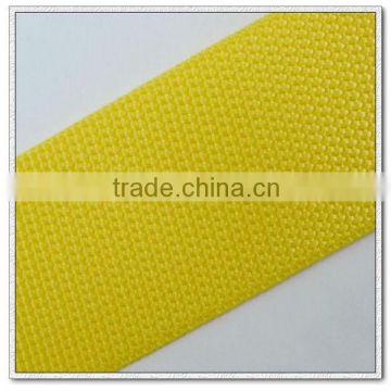 2 inch yellow pp webbing for luggages,50mm pp strap for bags