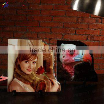 Sunmeta factory directly 3D sublimation rock slate photo SH34 30*30cm