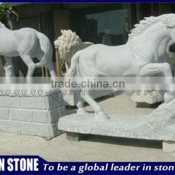 Chinese running ston horse sculpture