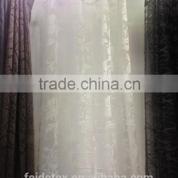 polyester burn-out curtain fabric