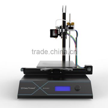 Digital Large Build Size DIY 3d printer Equippment for School Home Use supported by PLA and ABS material