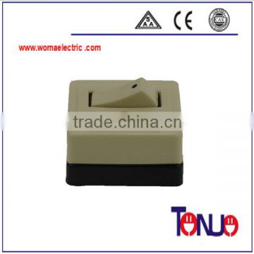 1gang square push button switch