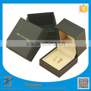 2016 NEW Luxury Handmade Custom Logo Printed Paper Jewelry Gift Box , Ring Box, Necklace Box