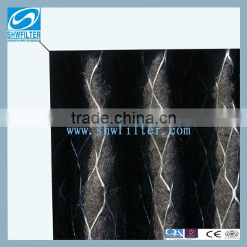 Activated Carbon pleated panel air filter