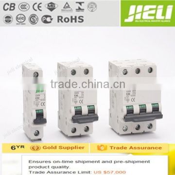 best selling hot chinese products C65n single double pole mini miniature circuit breaker