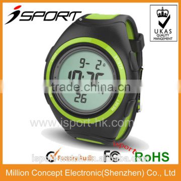 water&shock resistant wristband sports digital timer stopwatch W223
