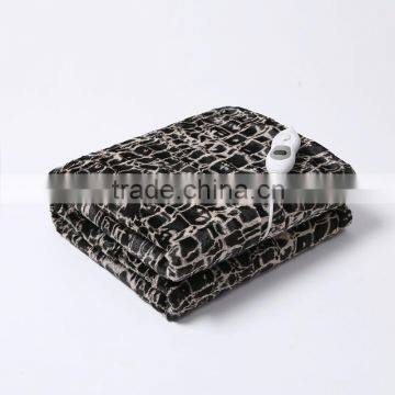 Superfleece velvet & Polyester superfine electric Heated Overblanket 130*180CM full size