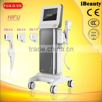 Back Tightening Instant Face Tighten And Face Lift Hifu Machine 7MHZ