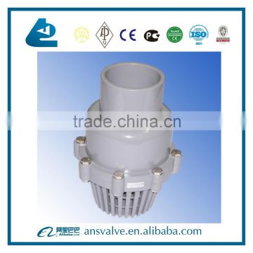 PVC Foot Valve With Strainer
