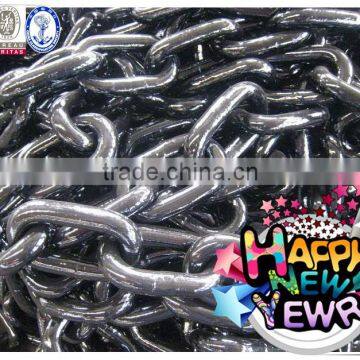 2016 NEW Black painted studless link anchor chain