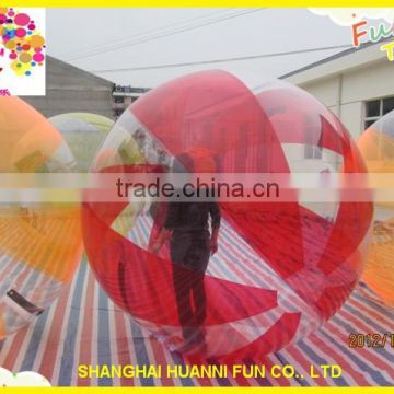 Newest inflatable zorb ball/ inflatable water walking ball/ inflatable bumper ball