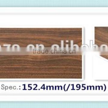 New Designs wood grain waterproof Interlock click flooring