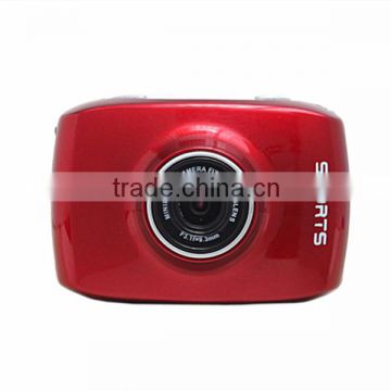 Only weight 48g mini size easy take to hiking Sport Camera W108 RED color