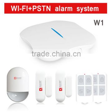 Wireless 433MHZ Wifi alarm system PSTN Burglar Security alarm system home the supermarket stores