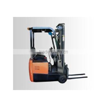 Wonderful 1000kg 3 wheels electric forklift with white wheels