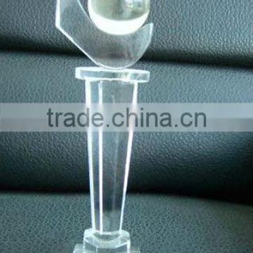 K9 crystal trophy for promotive gift