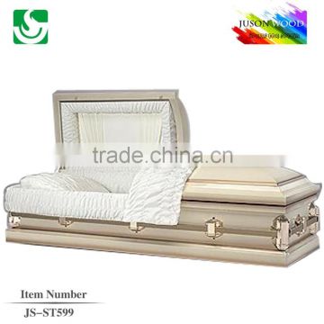 JS-ST599 metal casket for sale