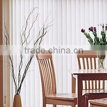 Home Decoration Vertical Polyester Fabric Blinds