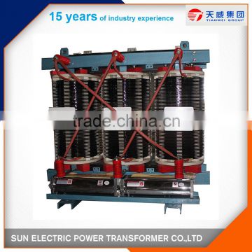 500kva transformer with price Dyn11 3 phase step down dry type transformer