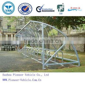 2014 best sold outdoor bike shelter/bike shelter/ bicycle carport(ISO,TUV,SGS approved)
