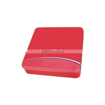Suqare Game Toy Tin Container