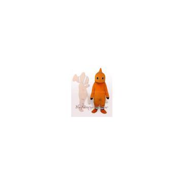 Fur Orange Nemo Fish Mascot Costume Christmas Party Dress
