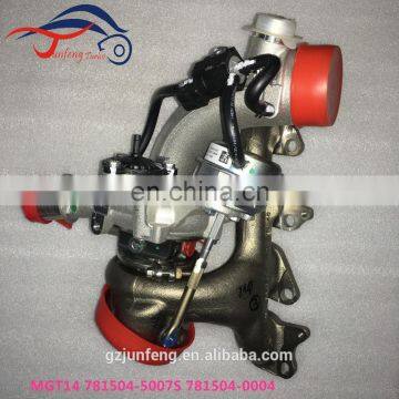 Genuine brand new Turbocharger MGT14 Turbo 781504-0004 781504-0007 turbo For Chevrolet Cruze with A14NET EcoTec Engine