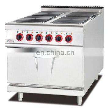 Electric Factory gas cooking range with 6-Burner & Oven