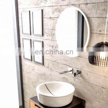 Wall mounted frameless 5mm 6mm sliver mirror glass