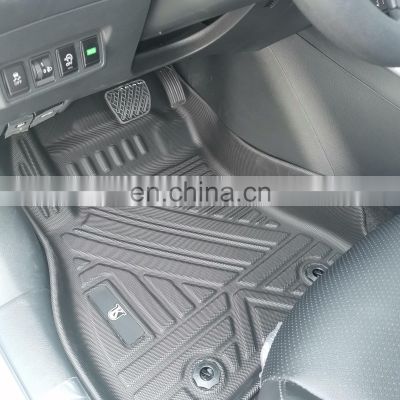Environmental protection Car Accessories 3D TPE Car Floor Mat for Hyundai Verna