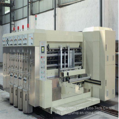 automatic computerized carton printing slotting die-cutting machine
