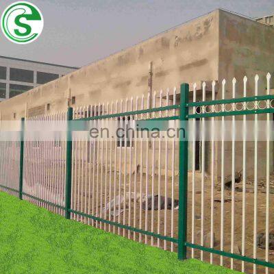 8ft galvanized steel fence panels decorative garden fence for USA