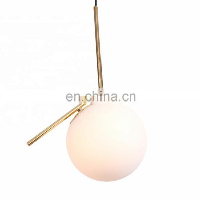Nordic Modern Pink and Gold Artistic Feeling LED Pendant Lights Lamp Hanging Light