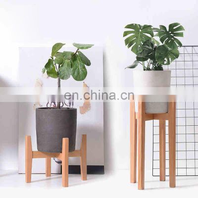 Wooden Flower Stand and  Modern Wooden Plant Stand for indoor and outdoor